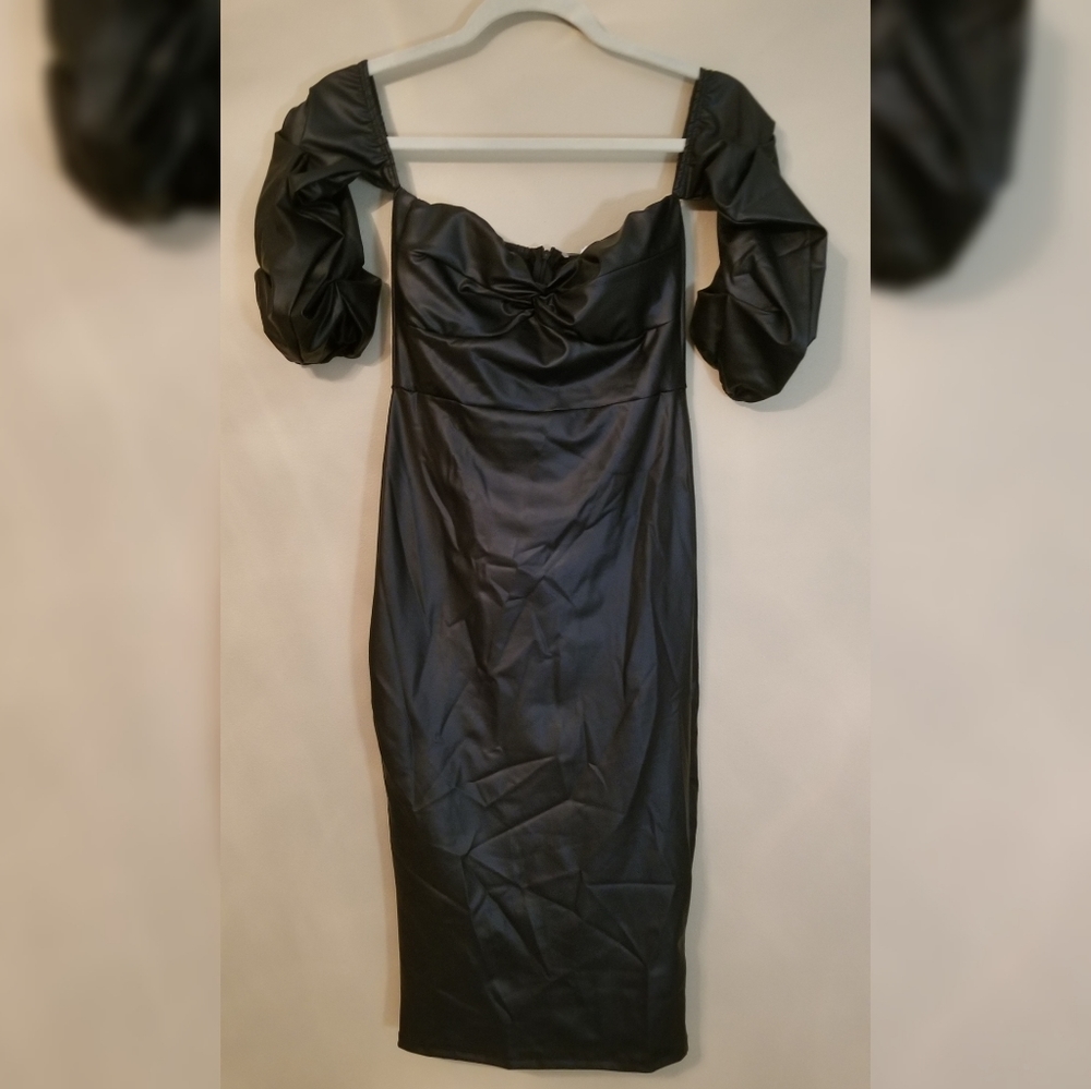🖤SOLD🖤 Fashion Nova Wild Rider Leather Dress